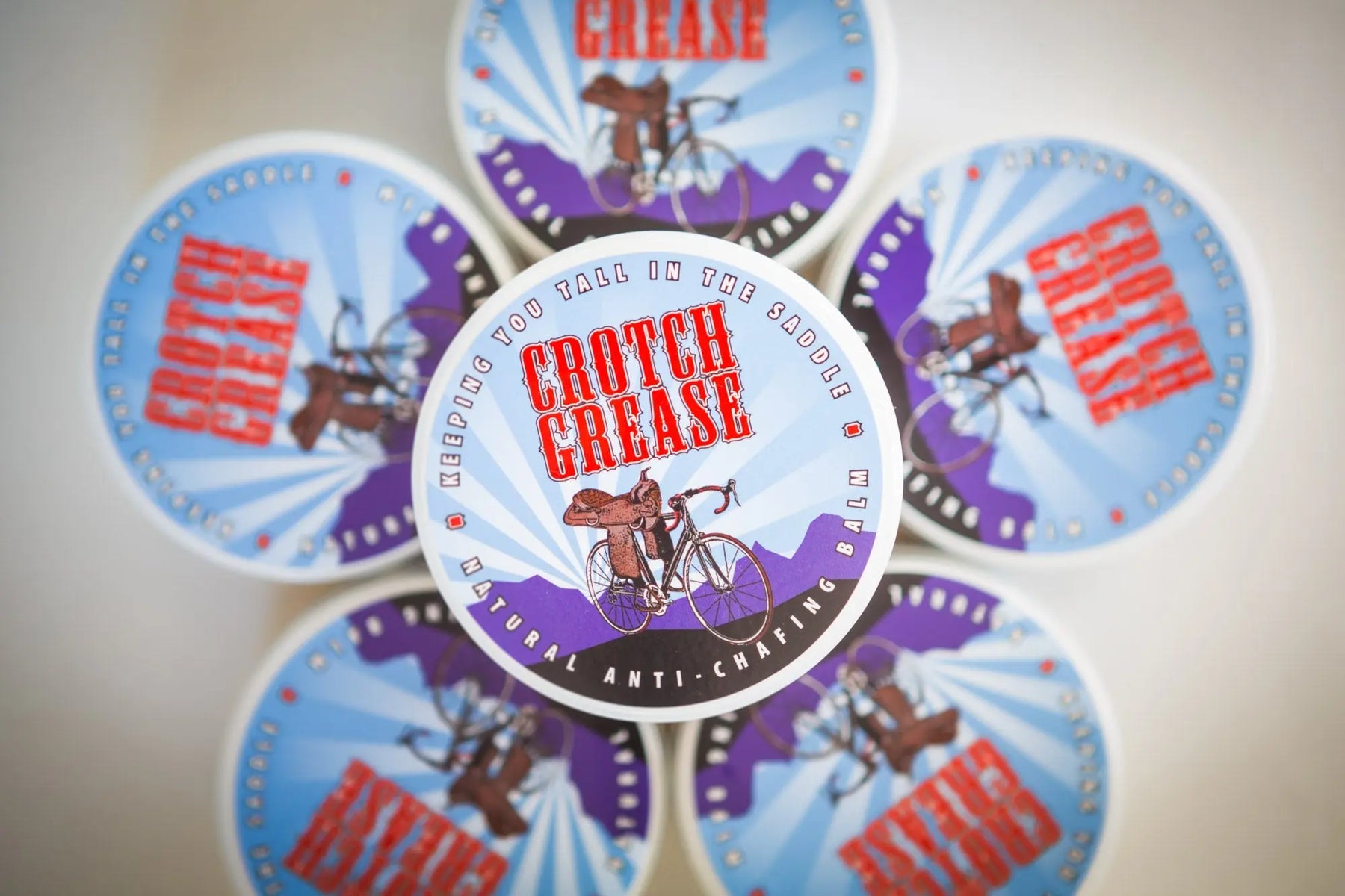 Crotch Grease 8 Oz. ~ Unscented by Essential Journeys, scented candle detail photo 2