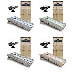 CS Runway Cornhole Boards - Pro Solution Elite Series by Cornhole Solutions, custom cornhole board main product photo