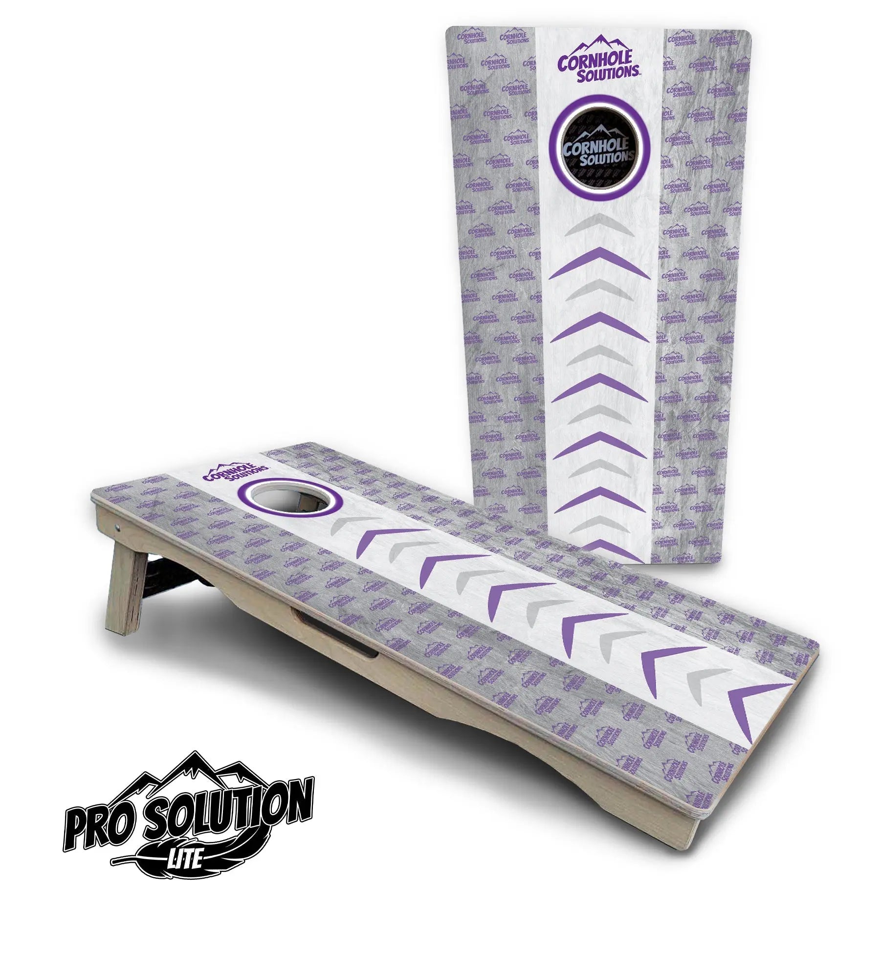 CS Runway Cornhole Boards - Pro Solution Lite Series by Cornhole Solutions, custom cornhole board detail photo 21