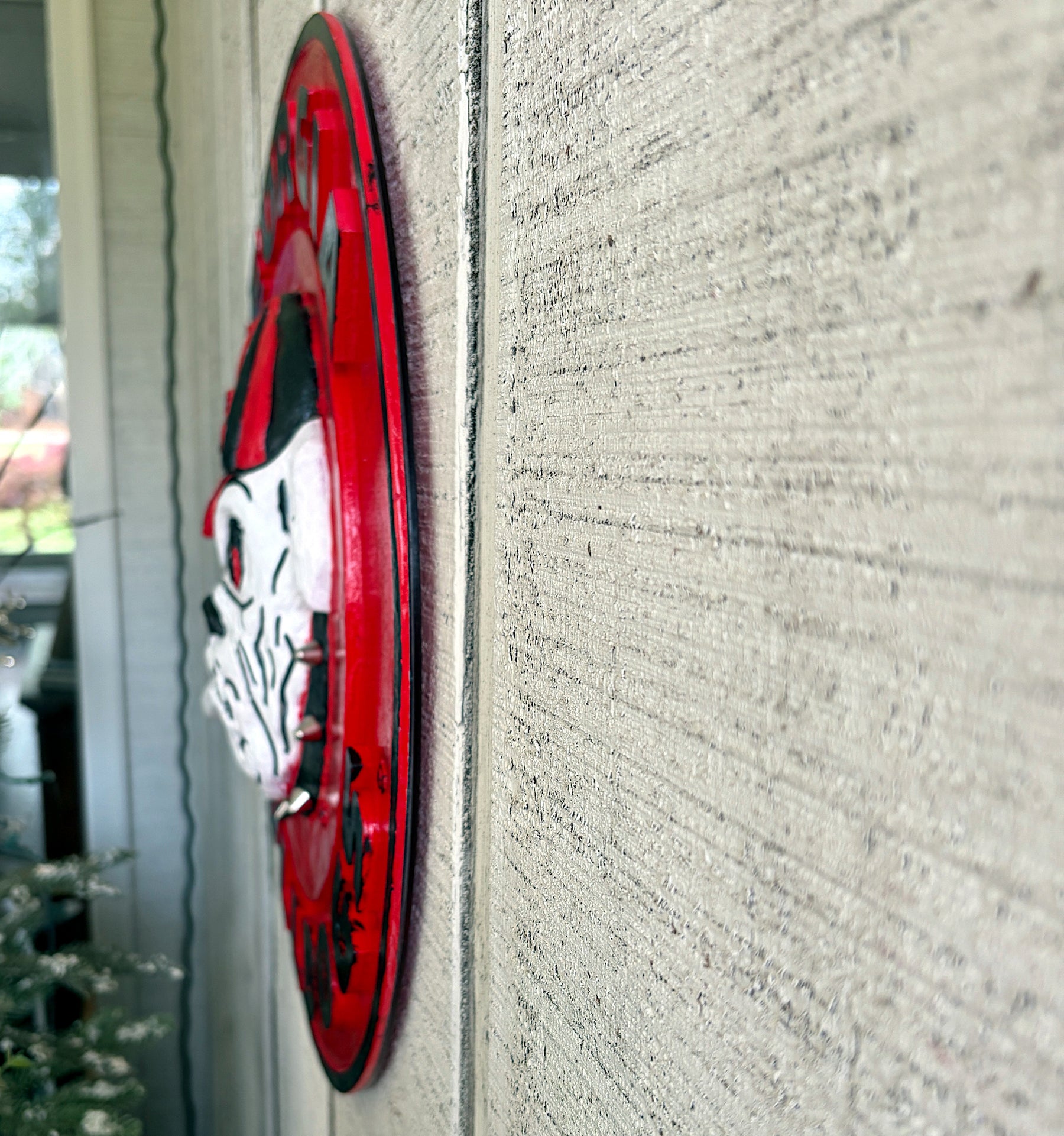 Georgia Bulldogs 3D Wall Sign with Spiked Collar alternate view 9