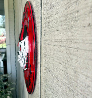 Georgia Bulldogs 3D Wall Sign with Spiked Collar alternate view 9