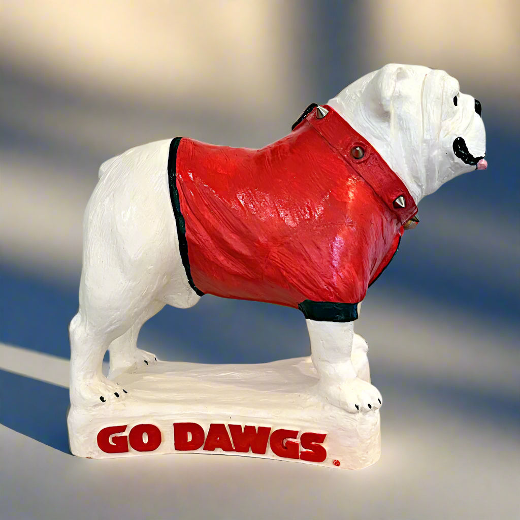 Georgia Bulldogs Standing UGA Mascot Tabletop Sculpture alternate view 10