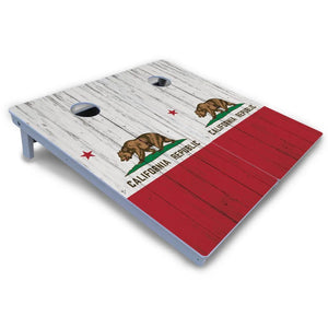California Flag Cornhole Boards - All Weather Series by Cornhole Solutions, custom cornhole board detail photo 3