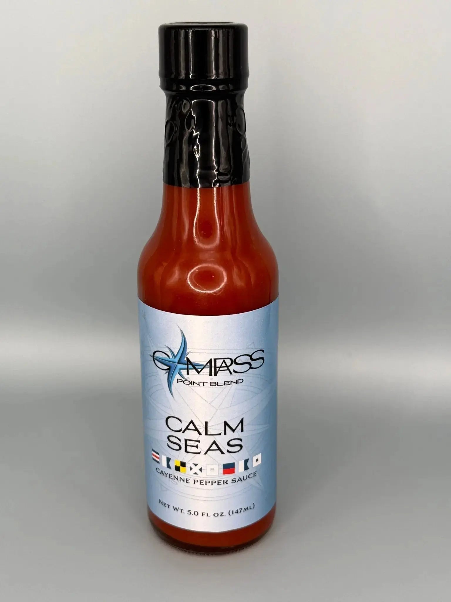 Calm Seas Hot Sauce by Compass Point, Southern food gift detail photo 2