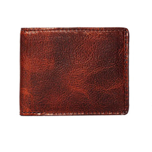 Campaign Leather Bifold Wallet by Mission Mercantile Leather Goods, handmade leather goods detail photo 3
