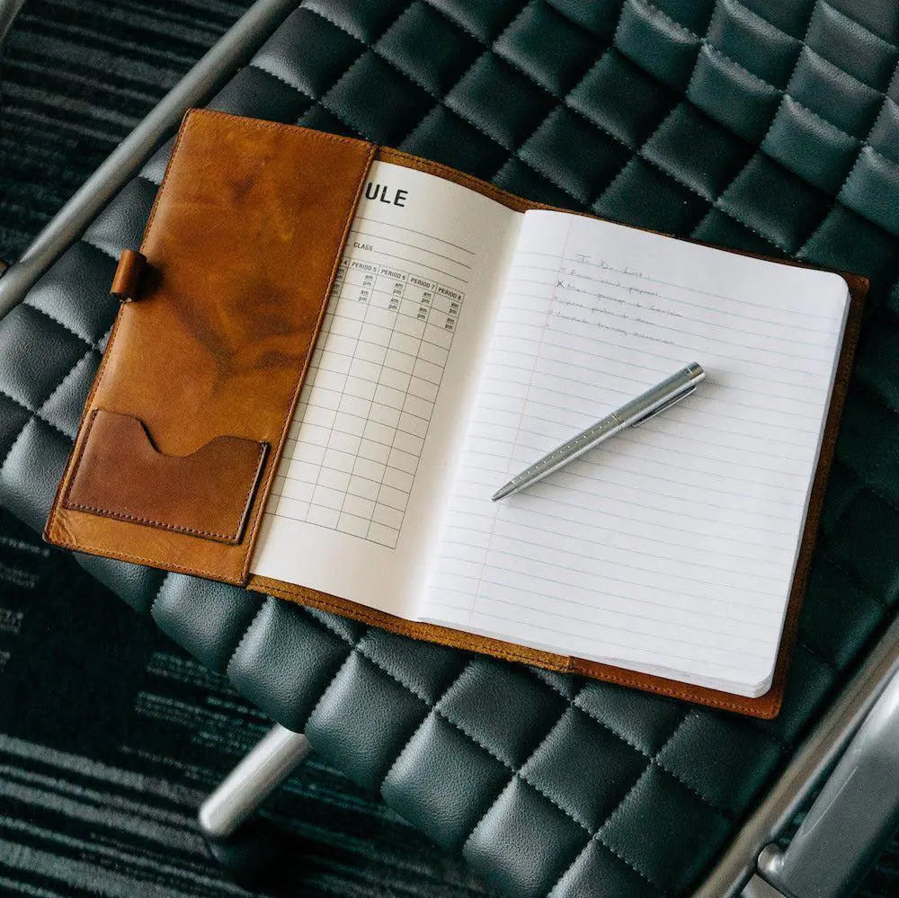 Campaign Leather Journal Cover by Mission Mercantile Leather Goods, paper gift main product photo