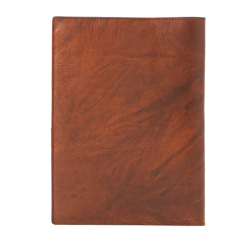 Campaign Leather Journal Cover by Mission Mercantile Leather Goods, paper gift detail photo 4