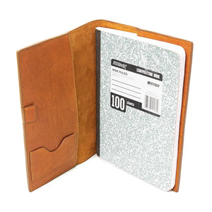 Campaign Leather Journal Cover by Mission Mercantile Leather Goods, paper gift detail photo 15