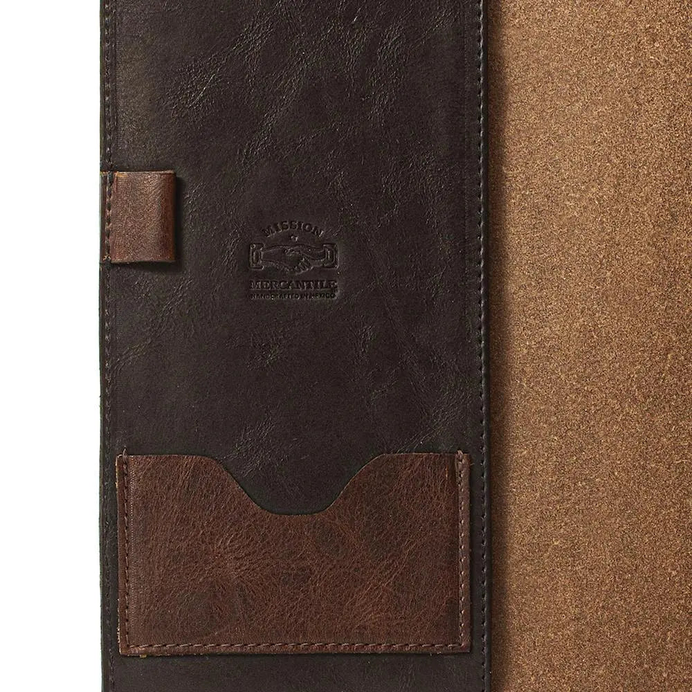Campaign Leather Journal Cover by Mission Mercantile Leather Goods, paper gift detail photo 20