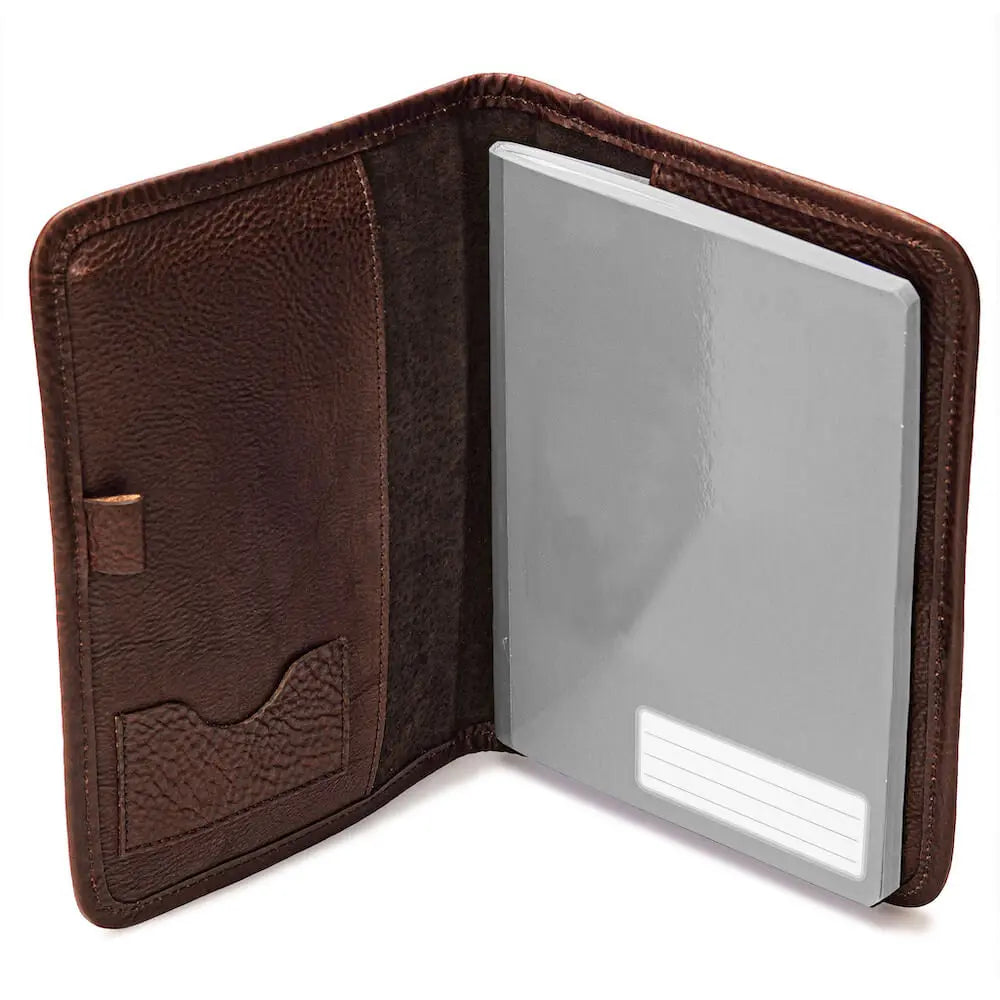 Campaign Leather Journal Cover by Mission Mercantile Leather Goods, paper gift detail photo 24