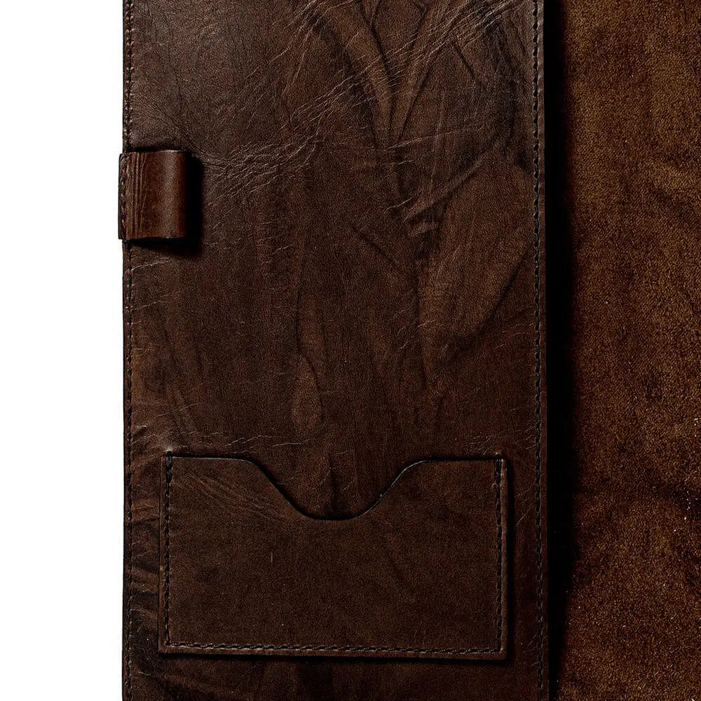 Campaign Leather Journal Cover by Mission Mercantile Leather Goods, paper gift detail photo 26