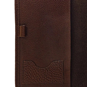 Campaign Leather Journal Cover by Mission Mercantile Leather Goods, paper gift detail photo 29