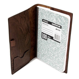 Campaign Leather Journal Cover by Mission Mercantile Leather Goods, paper gift detail photo 30