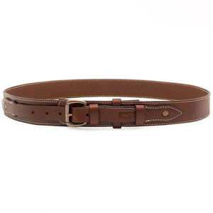 Campaign Leather Ranger Belt by Mission Mercantile Leather Goods, handmade leather goods detail photo 23