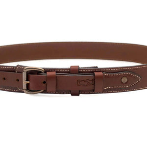 Campaign Leather Ranger Belt by Mission Mercantile Leather Goods, handmade leather goods detail photo 39