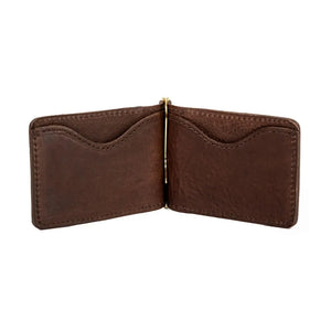 Campaign Leather Small Wallet by Mission Mercantile Leather Goods, handmade leather goods detail photo 6