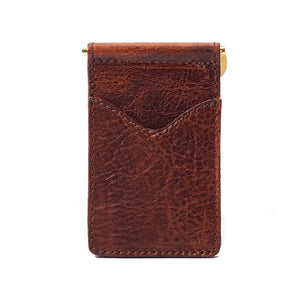 Campaign Leather Small Wallet by Mission Mercantile Leather Goods, handmade leather goods detail photo 12