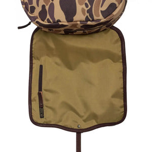 Campaign Waxed Canvas Backpack by Mission Mercantile Leather Goods, handmade leather goods detail photo 32
