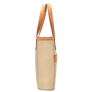 Campaign Waxed Canvas Two Bottle Wine Tote by Mission Mercantile Leather Goods, handmade leather goods detail photo 18