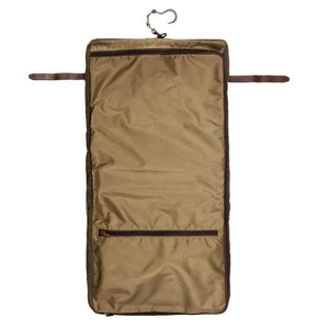 Campaign Waxed Canvas Valet Bag by Mission Mercantile Leather Goods, handmade leather goods detail photo 11