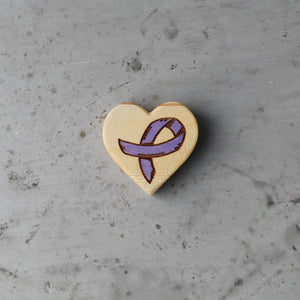 Cancer Awareness Hearts by Dennehey Design Co., Southern home decor detail photo 24