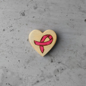Cancer Awareness Hearts by Dennehey Design Co., Southern home decor detail photo 32