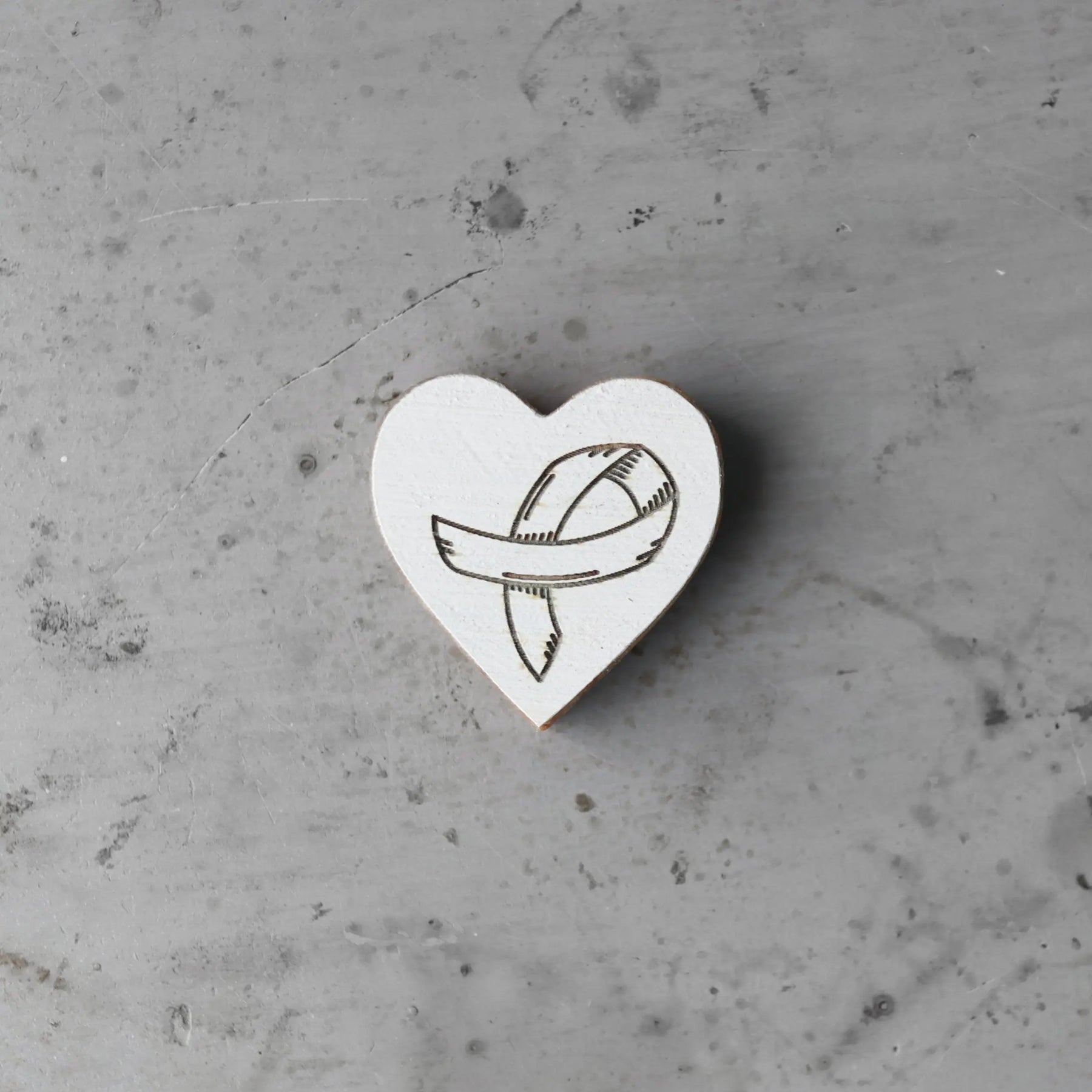 Cancer Awareness Hearts by Dennehey Design Co., Southern home decor detail photo 36