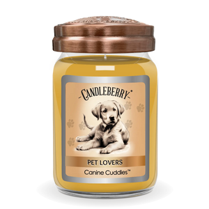 Canine Cuddles™ - Large Jar Candle (Collective) by The Candleberry® Candle Company, scented candle main product photo