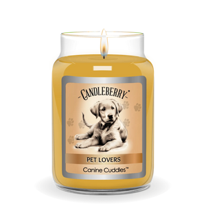 Canine Cuddles™ - Large Jar Candle (Collective) by The Candleberry® Candle Company, scented candle detail photo 2