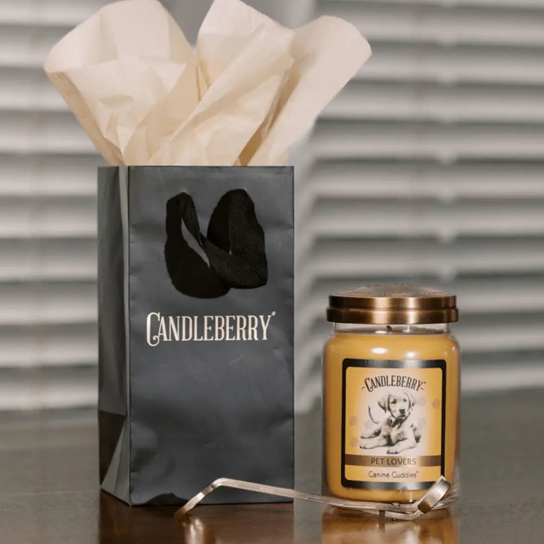 Canine Cuddles™ - Large Jar Candle (Collective) by The Candleberry® Candle Company, scented candle detail photo 3
