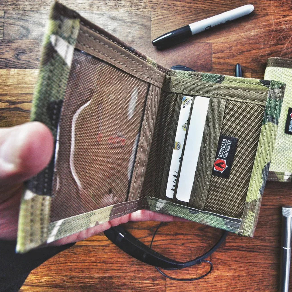 Captain Wallet - Combat Leather Edition detail view by Recycled Firefighter