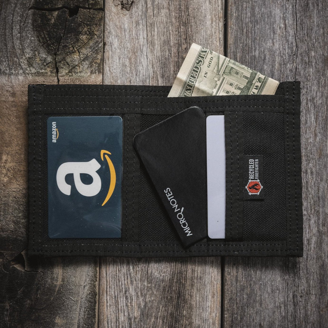 Captain Wallet - Combat Leather Edition detail view by Recycled Firefighter