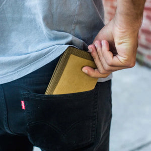 Captain Wallet - Combat Leather Edition detail view by Recycled Firefighter