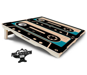 Cassette Tape Cornhole Boards - Pro Solution Elite Series by Cornhole Solutions, custom cornhole board detail photo 5