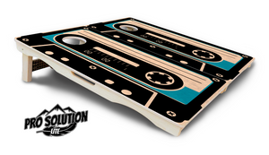 Cassette Tape Cornhole Boards - Pro Solution Lite Series by Cornhole Solutions, custom cornhole board detail photo 5