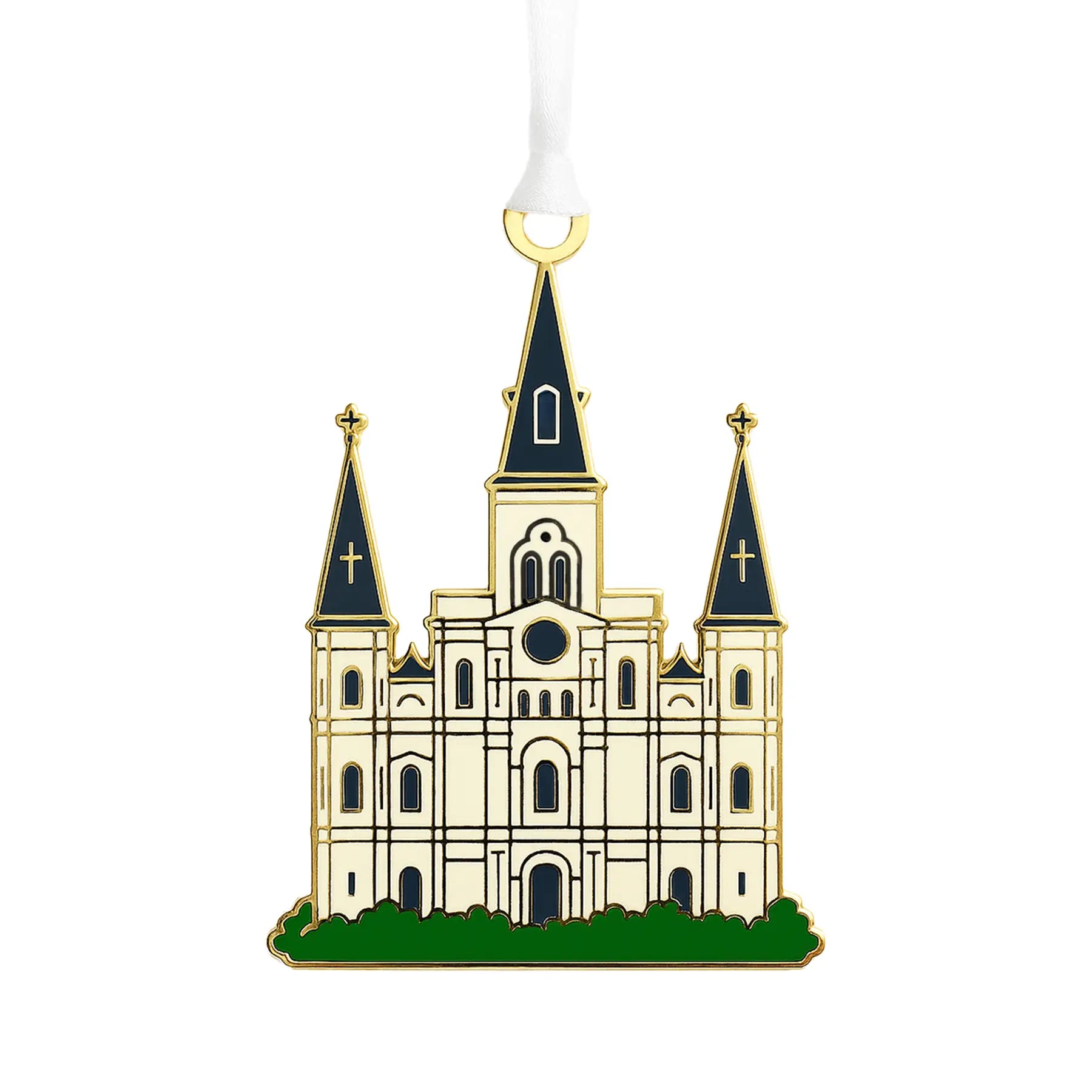 Cathedral Enamel Ornament by Nola Tawk, Southern home decor main product photo