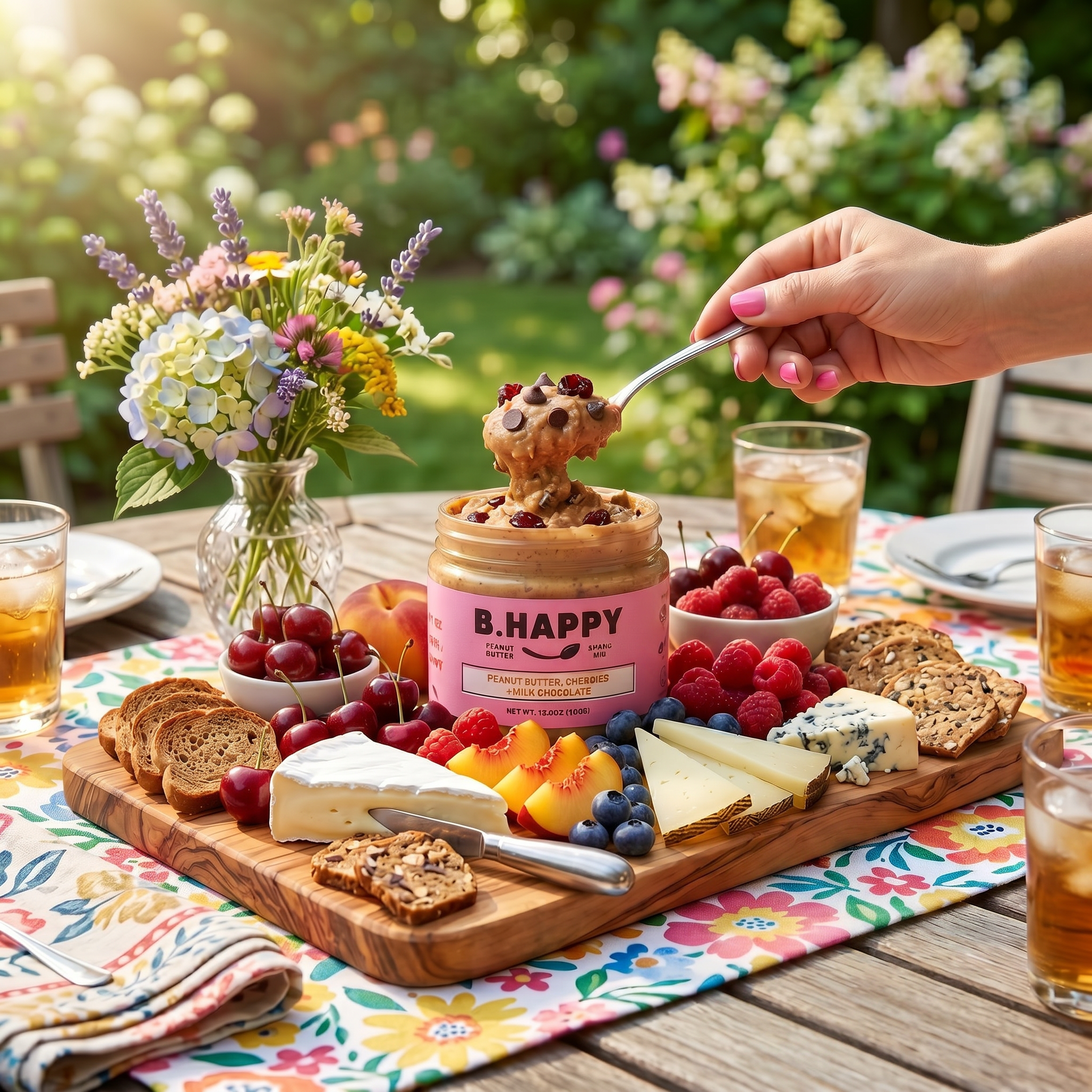 Count Your Blessings by B. Happy Peanut Butter, Southern food gift detail photo 2