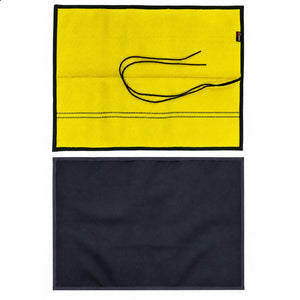 Drop Zone Mat - Premium - Firehose Edition by Recycled Firefighter, handmade leather goods detail photo 19