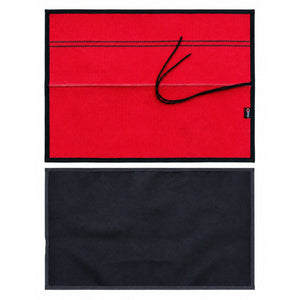 Drop Zone Mat - Premium - Firehose Edition by Recycled Firefighter, handmade leather goods detail photo 23