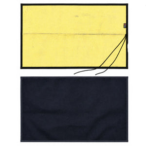 Drop Zone Mat - Premium - Firehose Edition by Recycled Firefighter, handmade leather goods detail photo 21