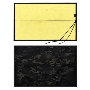 Drop Zone Mat - Premium - Firehose Edition by Recycled Firefighter, handmade leather goods detail photo 22