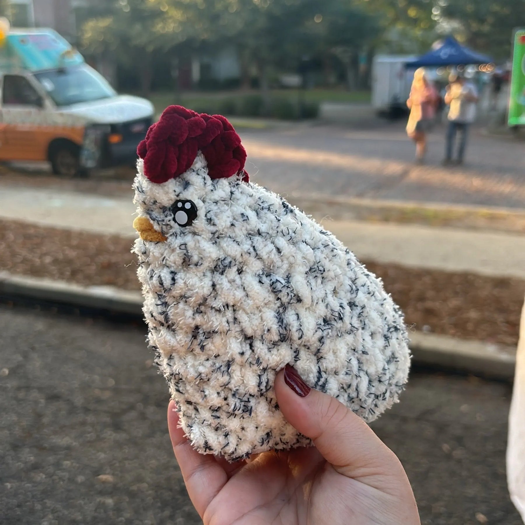 Chicken Amigurumi by Klassy Krafts, 3D printed toy main product photo