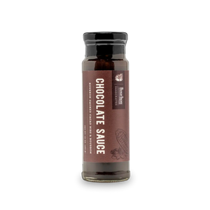 Chocolate Sauce – Bourbon Smoked Cacao Nibs & Bourbon by Bourbon Barrel Foods, Southern food gift main product photo
