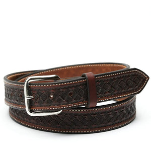 Chocolate Waffle Belt by Texas Saddlery, Southern food gift main product photo