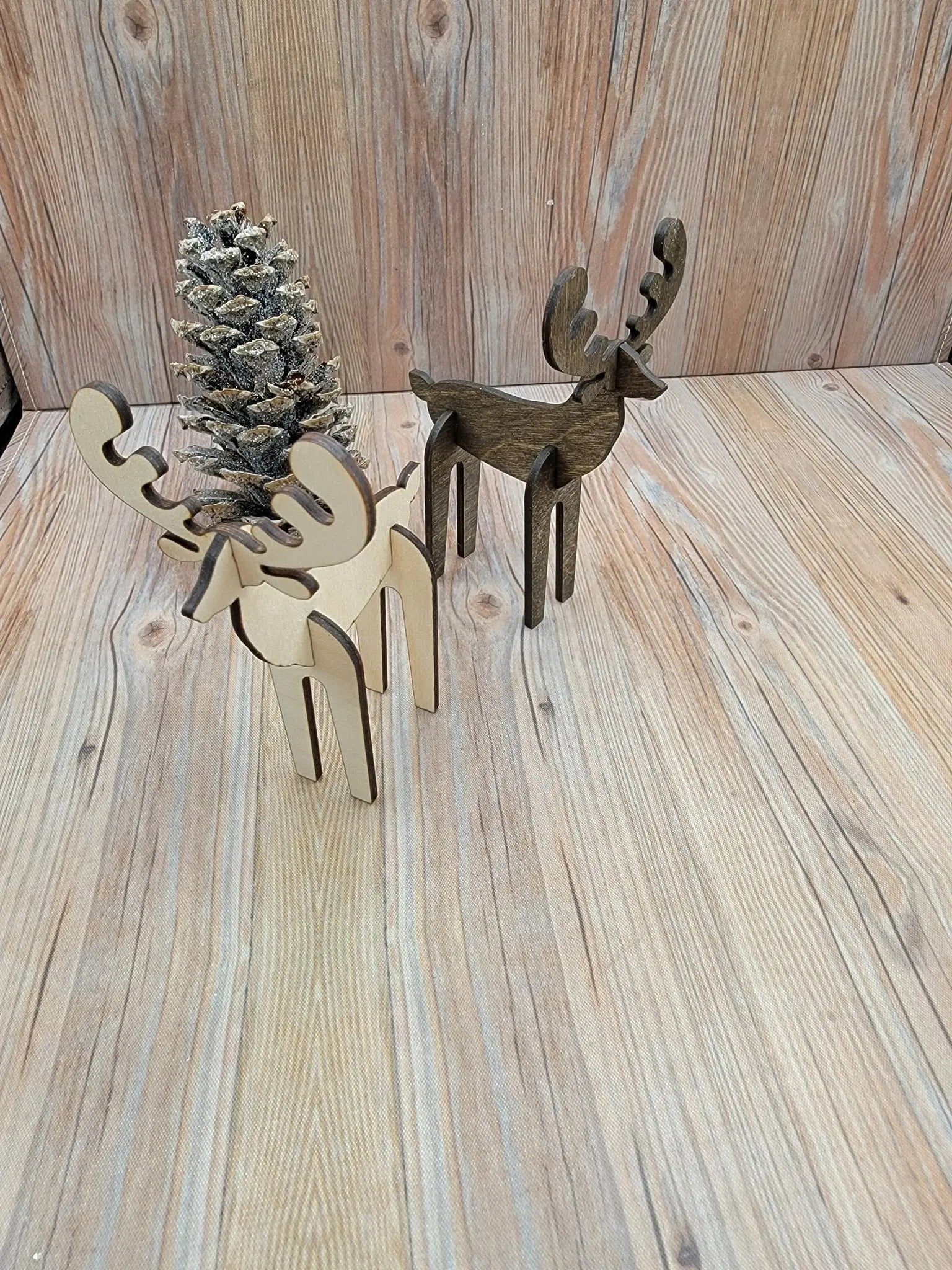 Christmas Deer by EverLee Creations, ornament detail photo 2