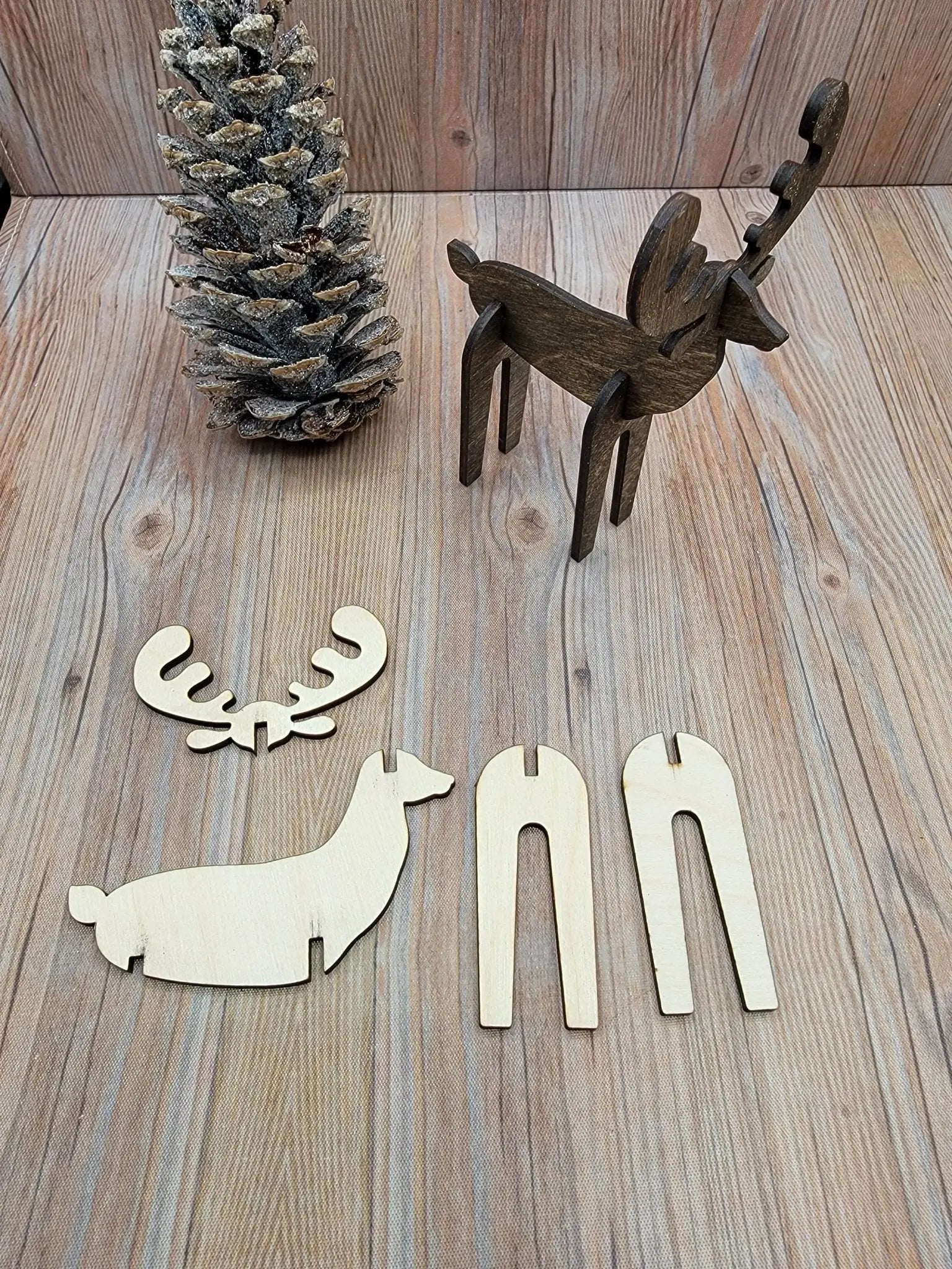 Christmas Deer by EverLee Creations, ornament detail photo 4