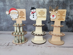 Christmas Gift Money Holder by EverLee Creations, Southern home decor main product photo