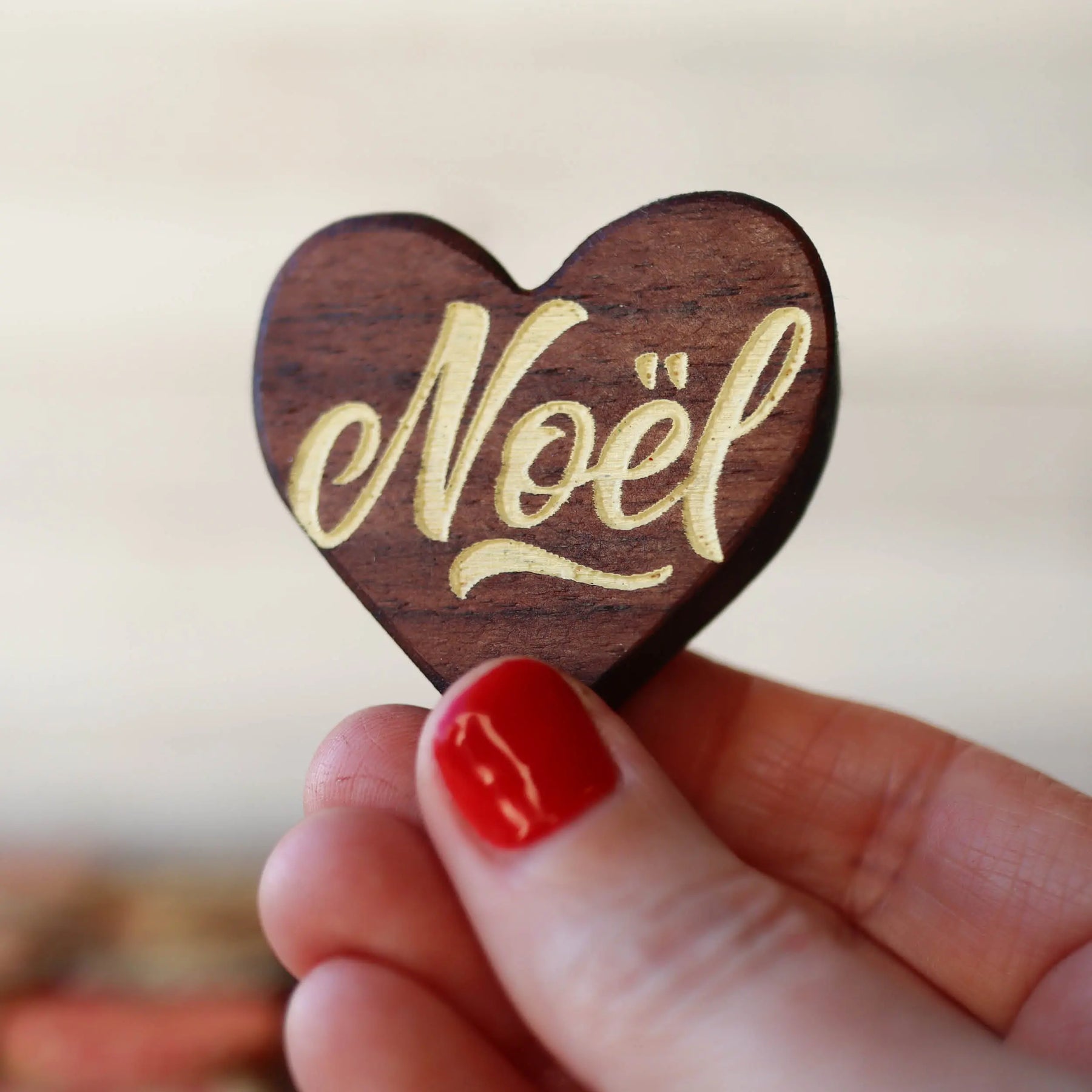 Christmas Hearts :: Engraved Sets by Dennehey Design Co., Southern home decor detail photo 14