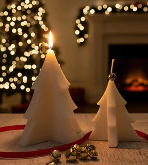 Christmas Tree Candle by Believe Candle, scented candle detail photo 3