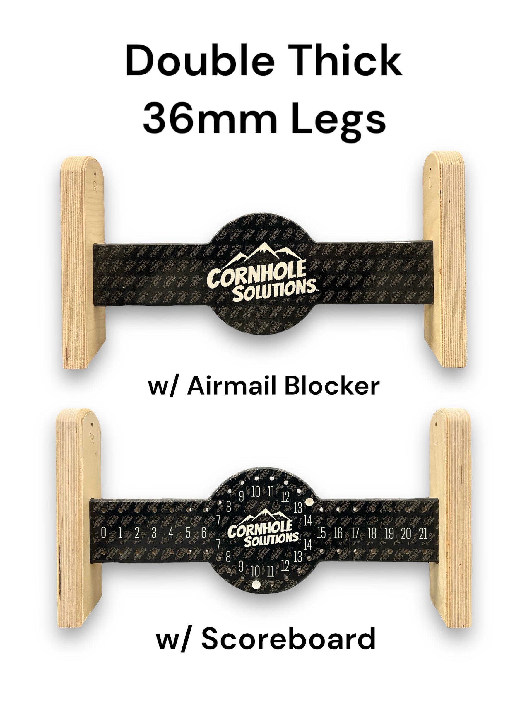 Custom Cornhole Boards - Pro Solution Lite Series by Cornhole Solutions, custom cornhole board detail photo 8